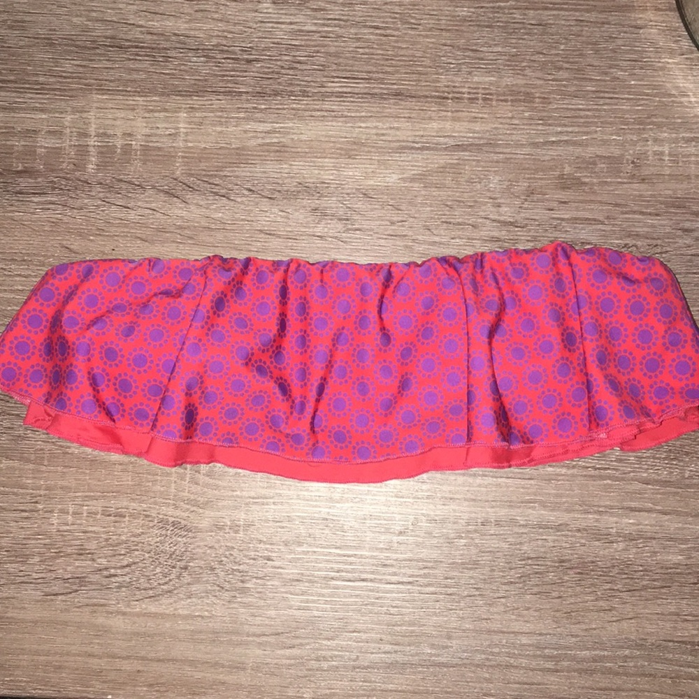 Ella Moss Strapless Ruffle Bikini Too